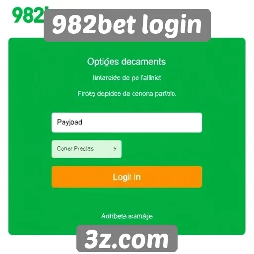 Opções de pagamento disponíveis no 982bet login