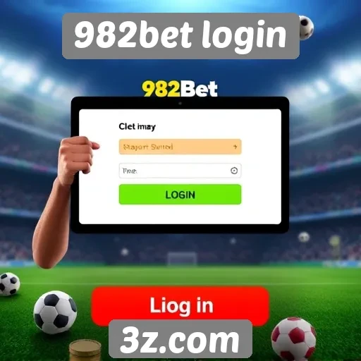 Experiência do usuário no 982bet login